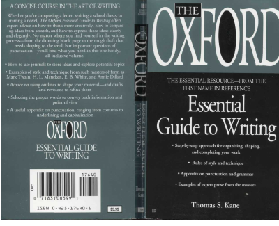 The Oxford essential guide to writing.pdf